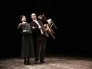 Cristina Mileti e Fabrizio Saccomanno - VIA - Opera Teatrale dedicata alla tragedia di Marcinelle